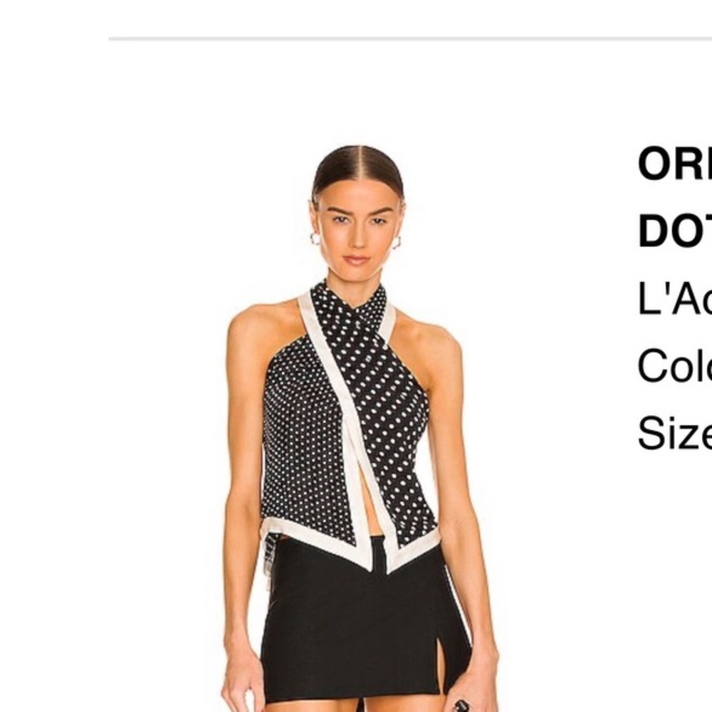 L’ Academie Orla Halter Top